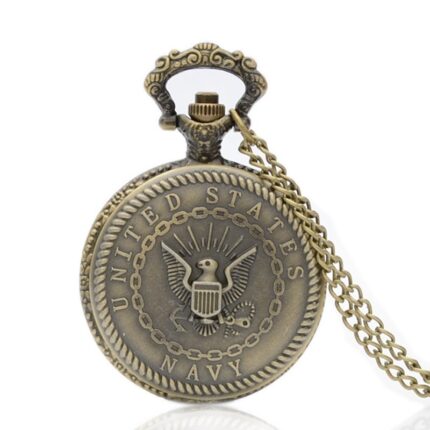 미국 해군 기념 회중 시계 주머니 포켓 소장 빈티지 미군 육군 영화